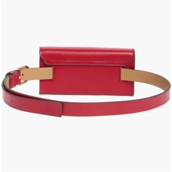 KATE SPADE Red Leather Bow Belt Bag Crossbody Size L - XL main image 9